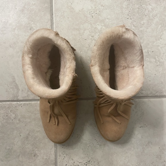 ASH Boots with fringe - Tan - Size 38 - Picture 12 of 15